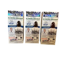 NeilMed Sinus Rinse All Natural Nasal Relief 3 Pack - 05-28-2029 Exp