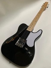 CHITARRA ELETTRICA SEMI-HOLLOW VINTAGE SNAKE HEAD NUOVA TL STILE RETRÒ