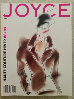 French  Magazine Joyce N°11 Sept/Oct.1988 Haute Couture Hiver 
