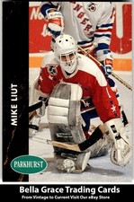 1991-92 Parkhurst Mike Liut #196 Washington Capitals NHL Hockey