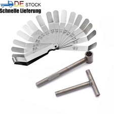 Motorrad Motor Ventil Einstellwerkzeug Wrench + Ventilspiel Fühlerlehre DE