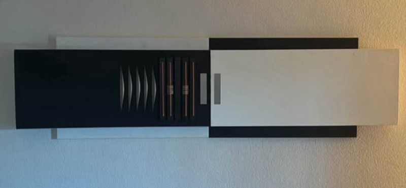 YASUKO Fendas em Harmonia Canvas Painting 50 x 150 cm Made in Brazil paid $1799