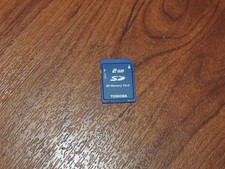 OEM Genuine Toshiba 2GB SD Memory Card SD-M02G - Made in Japan