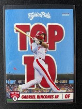 2026 Reading Fighting Phils Gabriel Rincones Jr Top 10 Prospects (Phillies) /250