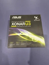 ASUS Xonar U3 USB to 3.5mm analog SPDIF sound device