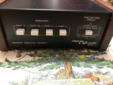 Vintage NILES AUDIO SPS-1 SPEAKER SELECTOR & Protection Circuit