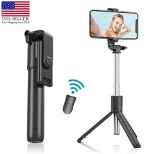 Selfie Stick Tripod with Bluetooth Remote Portable for iPhone  Android Phone US