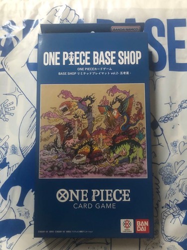 ONE PIECE Card Game BASE SHOP Limited Playmat Vol. 2 The Five Elders - Picture 4 of 9