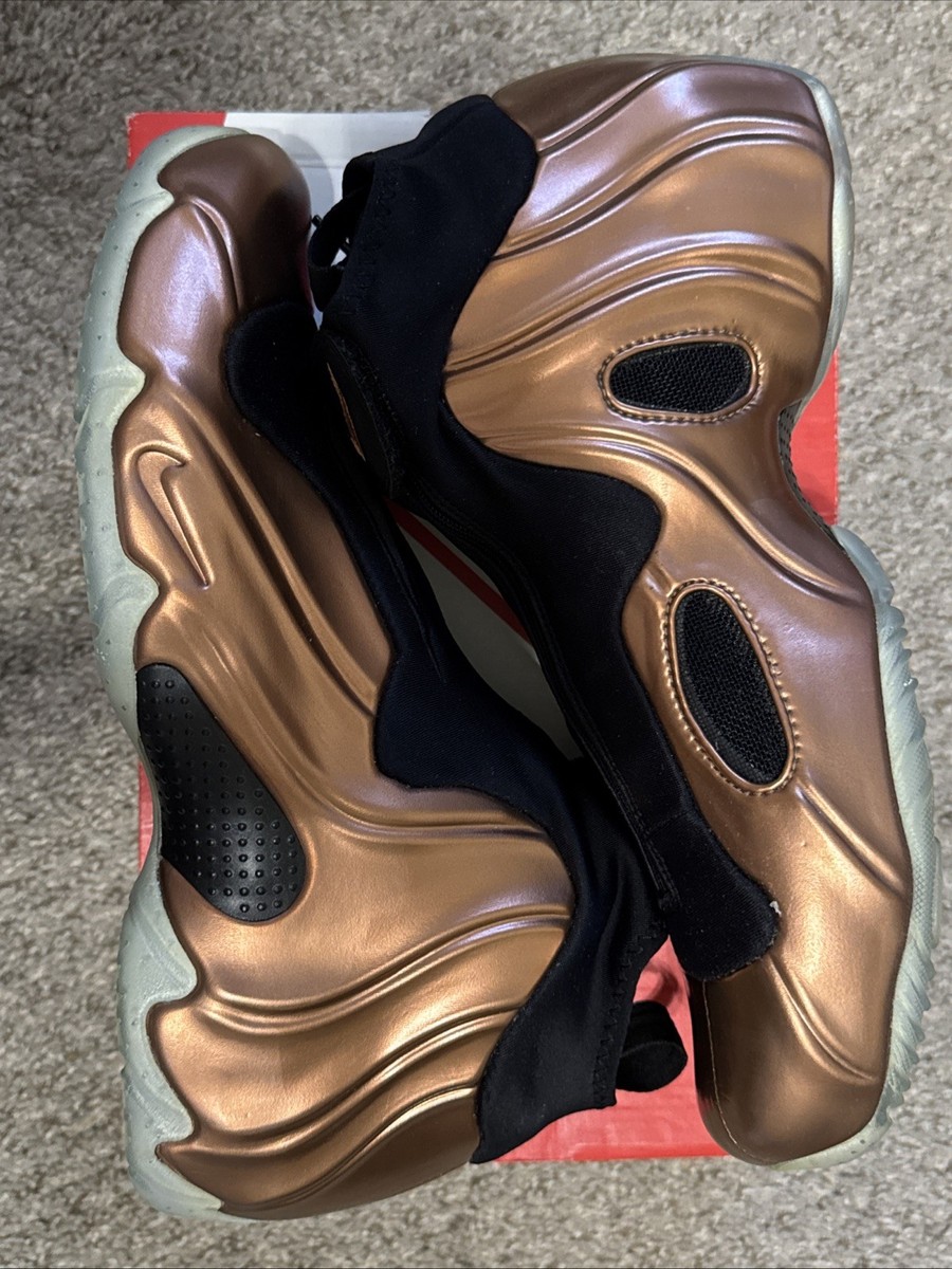 Size 11 - NEW Nike Air Flightposite Premium Copper PRM 2014 Retro