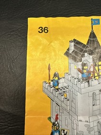 LEGO Castle 10039 or 6074 BLACK FALCON'S FORTRESS Instructions Vintage 2002 Wow!