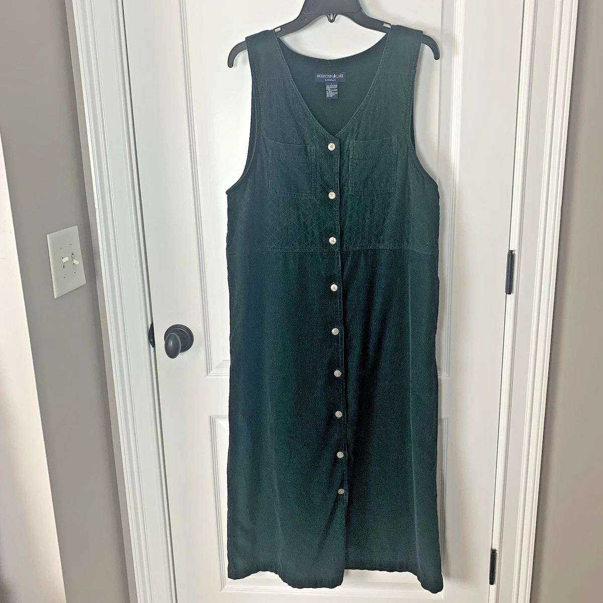 Corduroy Dresses Green Overall Dress for sale - eBay Corduroy Dresses Green Overall Dress for sale - eBay