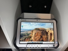 Panasonic Toughpad FZ-G1 robusto diagnostico 10,1" computer portatile 8 GB ram con cinturino!!