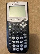 TI-84 Plus Graphing Calculator Texas Instruments Bottom Decimal Key Has Damage