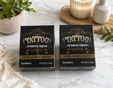 Numbing Skin Cream Tattooing Laser Waxing Piercing Each 1.75 Oz Lot Of 2