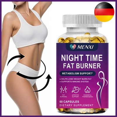 60 FAT BURNER Kapseln Strong Abnehmen für Gewichtsverlust Appetitzügler Tablette