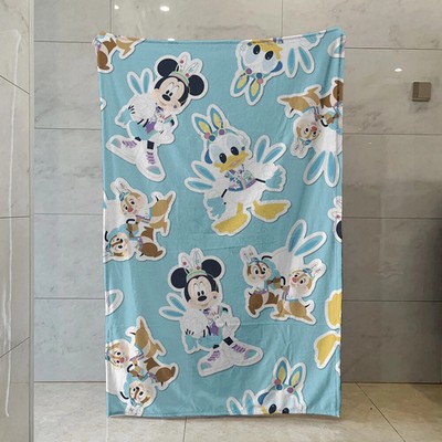Minnie Duck Blanket Disney Mickey Mouse And Friends Cartoon Soft Fleece Blanket