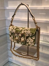 VALENTINO Loco Small Embroidered In Nappa Shoulder Bag- BNWT