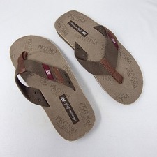 Vintage American Eagle Thong Flip Flops Shoes Slippers Mens 11 PKG No 1 Woven AE