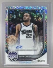 Devin Carter 2025 Bowman #BCA-DC Speckle Refractor Chrome Auto /299