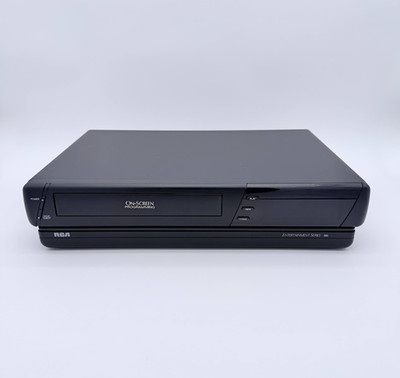 RCA VR319 VCR Player Recorder Entertainment Series VHS Cleaned Tested Working