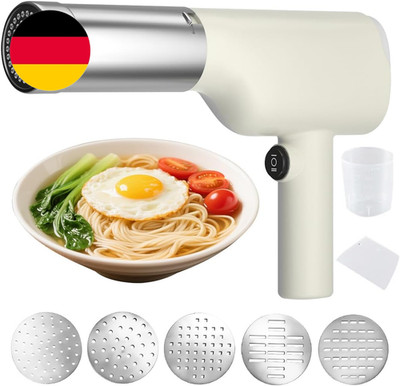Tragbare Nudelmaschine Elektrisch Handheld Electric Pasta Maker Kabellos, Wieder