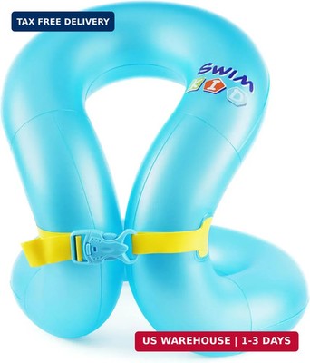 Kids Swim Vest for 3-6yrs/7-14yrs,Inflatable Portable Arm Floaties with Dual Air