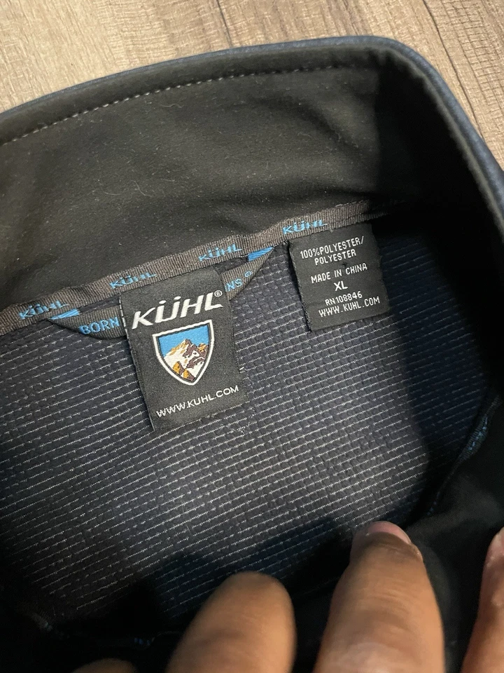 Kuhl Impakt Softshell Fleece Jacket Coat Men Sz XL - Image 3 of 4