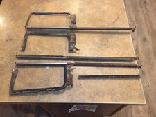 55 56 57 Chevy Belair 210 150 Vent Window Frames 2 Right 1 Left Original