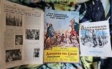 alexander the great campaign book and synopsis 1956 uk