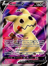 Mimikyu V (Full Art) Ultra Rare SWSH05: Battle Styles 148/163 NM on eBay