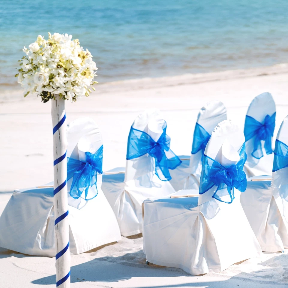 1 1/2" Wide Sheer Wired Organza Ribbon Chiffon Ribbons 40 Yard Red - Image 4 of 4