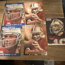 (5) Card Joe Montana Lot