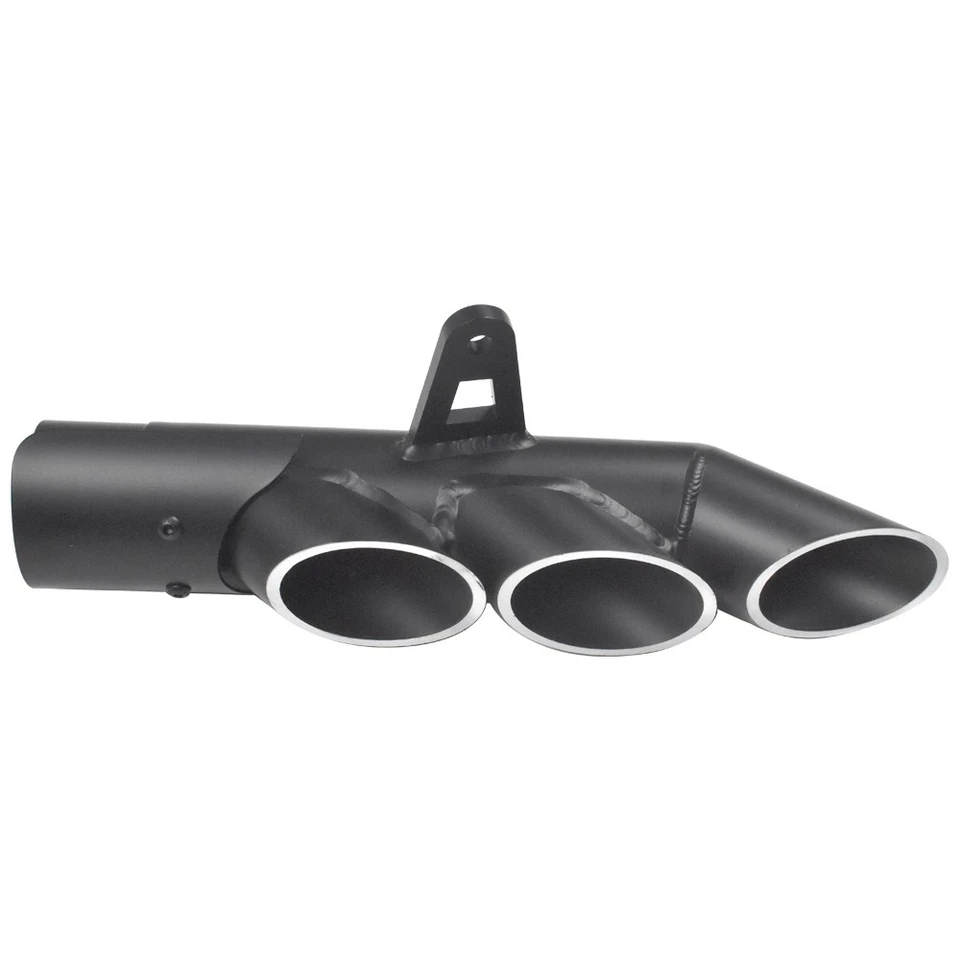 Tubo de escape izquierdo de aluminio de 2 pulgadas para GSX-R/S1000RR/CBR250RR R6 necesita adaptador Foto 4 de 4