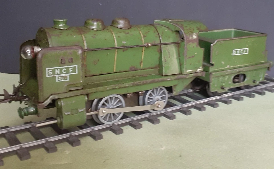 Hornby 0 :LOCO électr 020 "OB" verte - Photo 1/4
