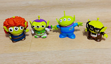 Mattel Pixar Toy Story Vintage Alien Collectible Figurine Lot of 4