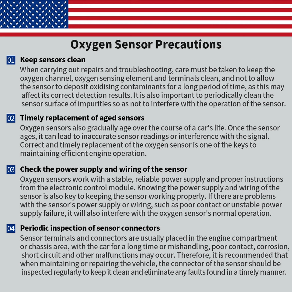 4X Upstream & Downstream Oxygen O2 Sensor OEM For Acura MDX RLX TLX Honda Accord - Image 2 of 4