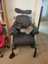 KI mobility Focus CR tilt manual wheelchair custom made w/ air cushion seat