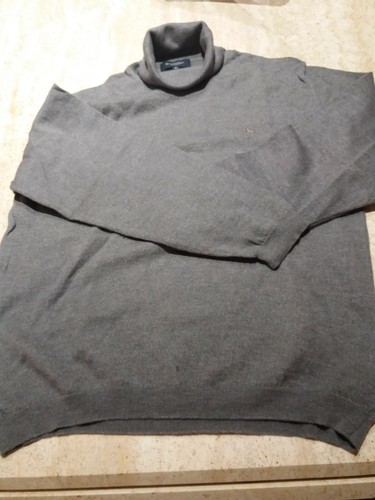 Sueter BURBERRY cuello Cisne Gris, 100% de Lana Merino; talla 6 - Imagen 5 de 7
