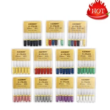 AZDENT Dental Endo Root Canal File K-FILES Stainless Steel Hand Use 21/25 mm