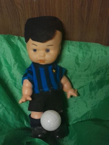 RARISSIMO INTROVABILE BAMBOLOTTO INTER ANNI 40/50. BAMBOLA. CALCIO. MILANO. - Foto 15 di 16