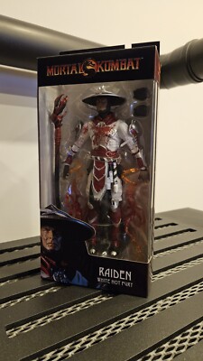 Mcfarlane Mortal Kombat Raiden White Hot Fury OVP sealed