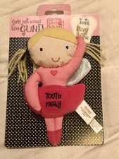 Gund Tooth Fairy Pillow Girls Just Wanna Have Fun Pink Girl Doll