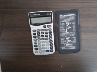 Calculated Industries Qualifier Plus IIIx 3415 Financial Calculator