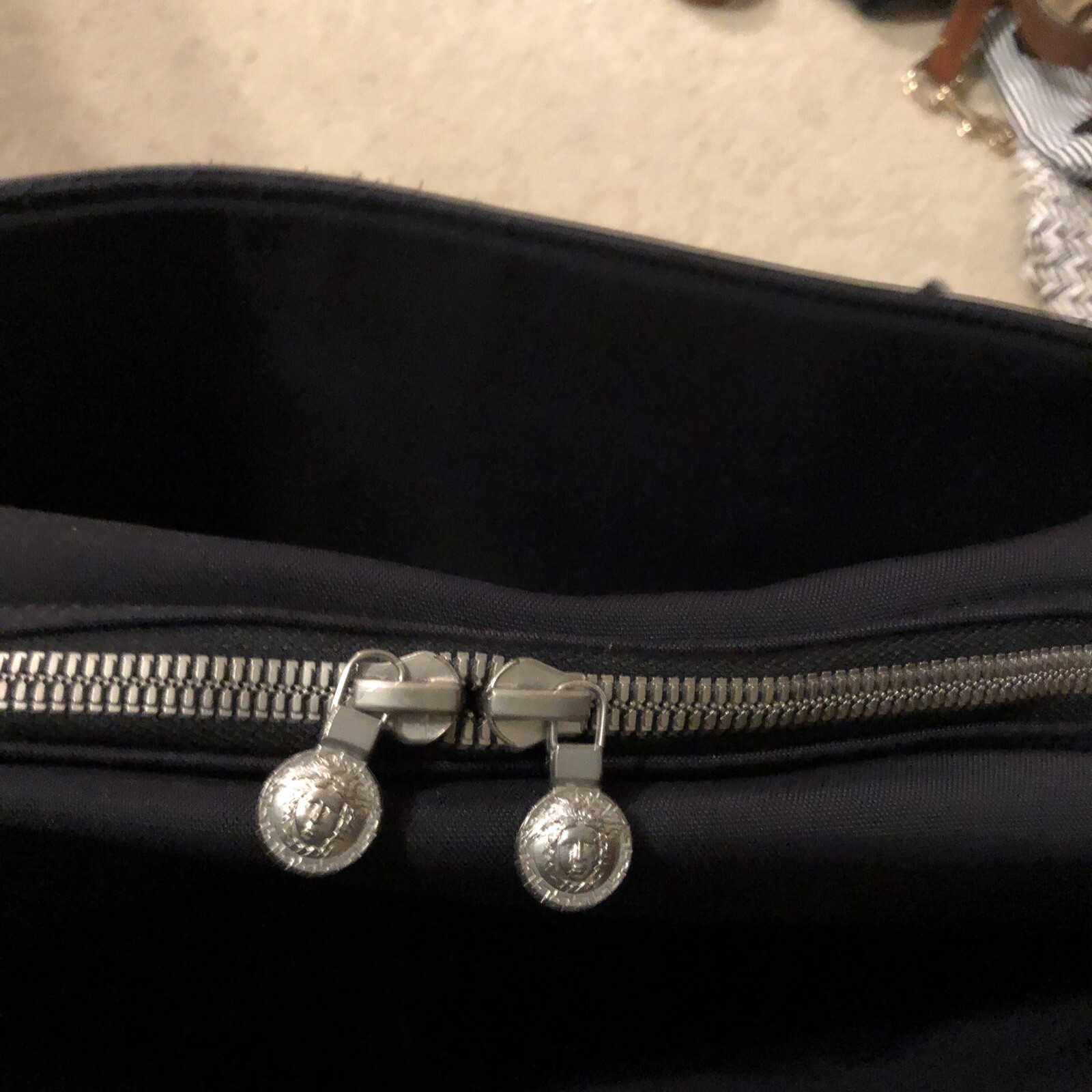 Authentic Versace Large Canvas Double Handle Satc… - image 3