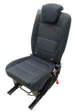 Original VW Sharan 7N Seat Alhambra Sitz 2.Reihe hinten rechts schwarz gestreift