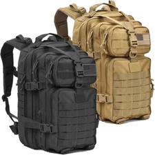 45L Military Tactical Backpack 3 Day Assault Pack Large Army Molle Bag Rucksack