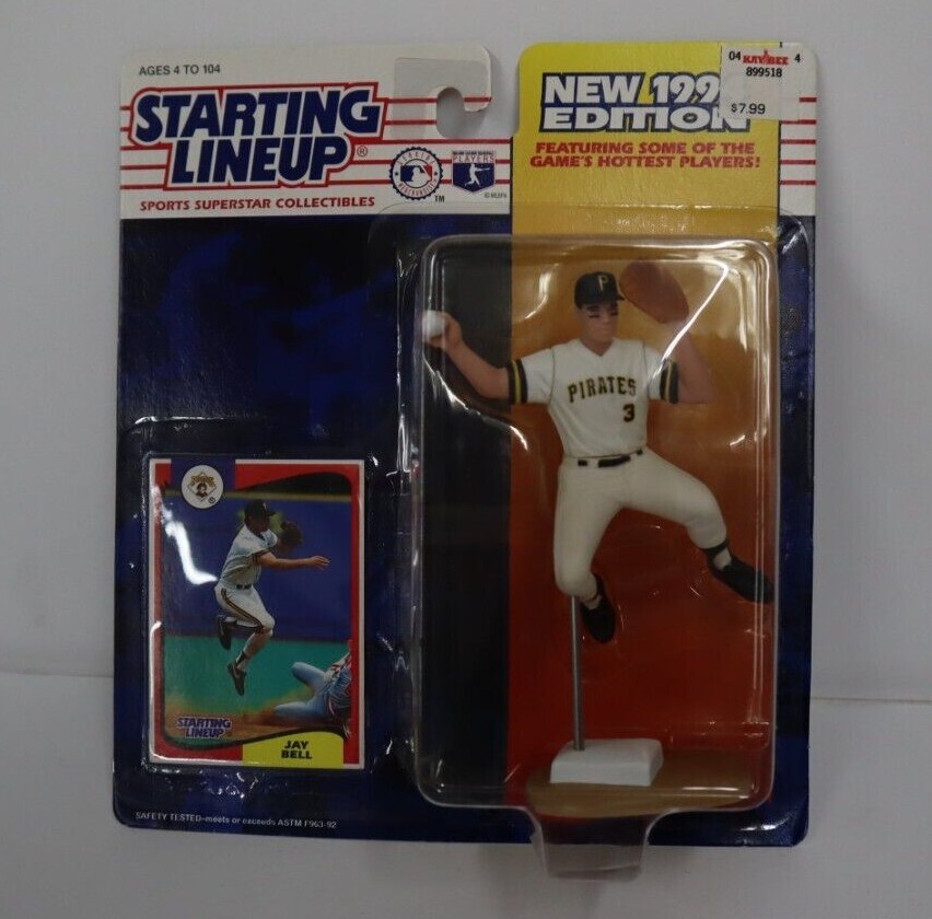 Jay Bell 1994 edition 1993 Kenner toys Starting Lineup MLB 1994
