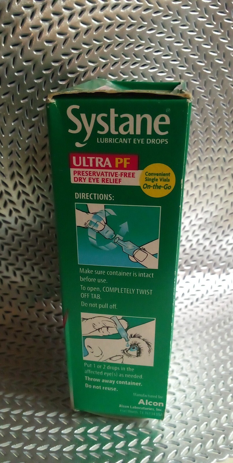 Systane Ultra Lubricant Eye Drops - 0.7ml (25 Count) for sale online | eBay