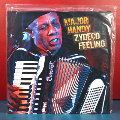 Major Handy Zydeco Feeling Vinyl LP APO Records Blues Folk Zydeco 2010 Sealed