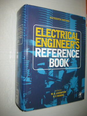 Electrical Engineer's Reference Book von Laughton / Warne , 16. Aufl. 2002